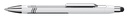 Balpen Schneider stylus Epsilon Touch extra breed wit/zilver