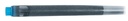 Inktpatroon Parker Quink permanent blauw pak à 5 stuks