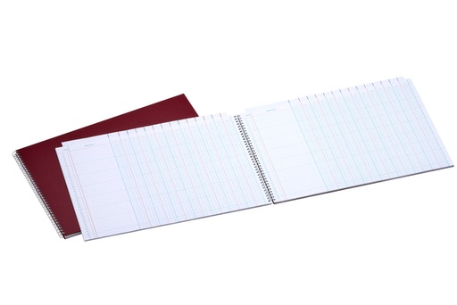 [001450] Tabellarisch register Atlanta 294x452mm 2x14kolommen 108blz spiraal