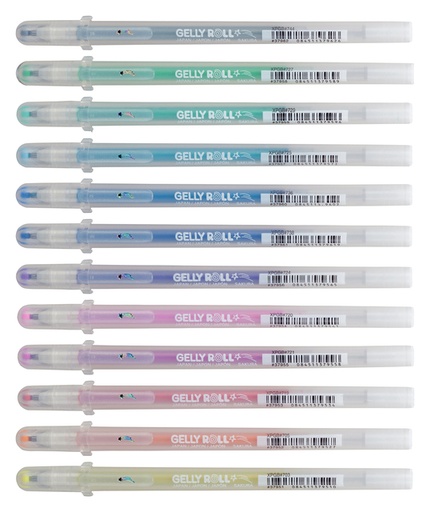 [612658] Gelschrijver Sakura Gelly Roll Stardust set à 12 kleuren