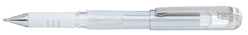 [614240] Gelschrijver Pentel K230M medium metallic wit