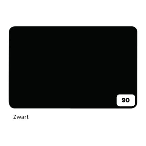 [141670] Fotokarton Folia 2-zijdig 50x70cm 300gr nr90 zwart