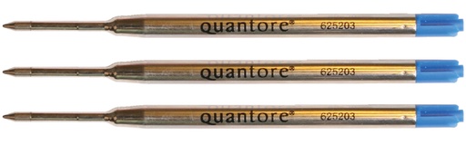 [625203] Balpenvulling Quantore blauw medium
