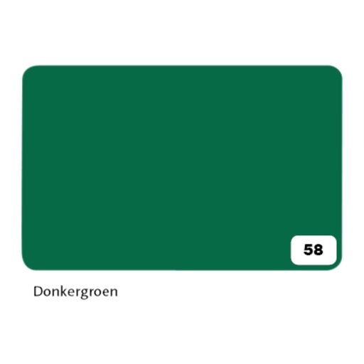 [141674] Fotokarton Folia 2-zijdig 50x70cm 300gr nr58 donkergroen