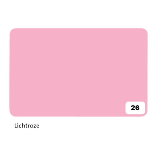 [141678] Fotokarton Folia 2-zijdig 50x70cm 300gr nr26 lichtroze