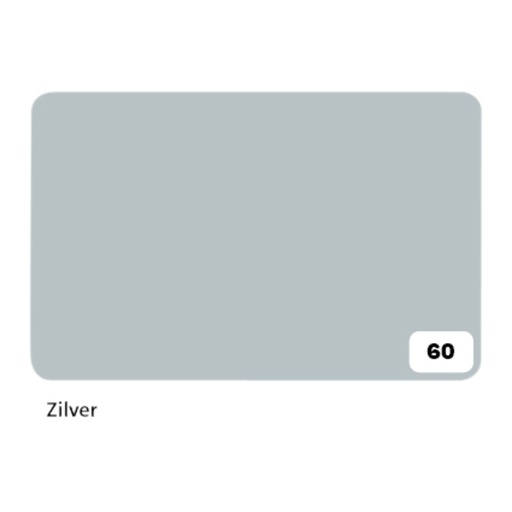[141680] Fotokarton Folia 2-zijdig 50x70cm 300gr nr60 zilver