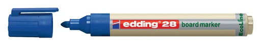 [630453] Whiteboardmarker edding 28 Ecoline rond 1.5-3mm blauw