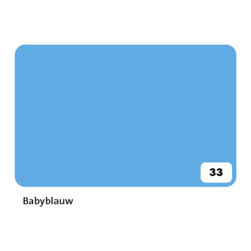 [141693] Fotokarton Folia 2-zijdig 50x70cm 300gr nr33 babyblauw