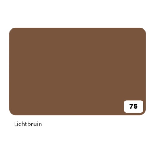 [141696] Fotokarton Folia 2-zijdig 50x70cm 300gr nr75 lichtbruin