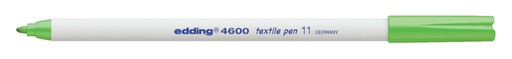 [630794] Textielmarker edding 4600 rond 1mm lichtgroen