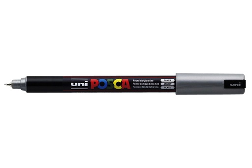 [630952] Verfstift Posca PC1MR extra fijn zilver