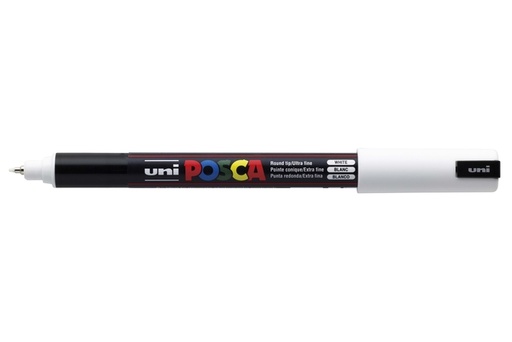 [630953] Verfstift Posca PC1MR extra fijn wit