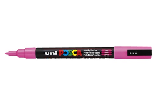 [630959] Verfstift Posca PC3M fijn roze
