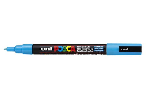 [630960] Verfstift Posca PC3M fijn lichtblauw