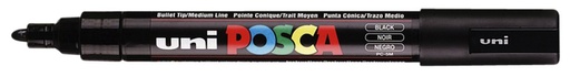 [630966] Verfstift Posca PC5M medium zwart