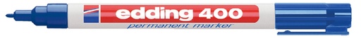 [631003] Viltstift edding 400 rond 1mm blauw