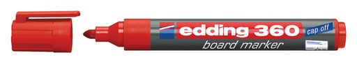 [631022] Whiteboardmarker edding 360 rond 1.5-3mm rood