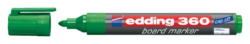 [631024] Whiteboardmarker edding 360 rond 1.5-3mm groen