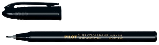 [632151] Fineliner PILOT Super Color Scan ultra fijn zwart