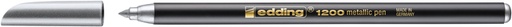 [632539] Fineliner edding 1200 054 fijn metallic zilver