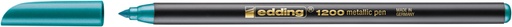 [632544] Fineliner edding 1200 074  fijn metallic groen