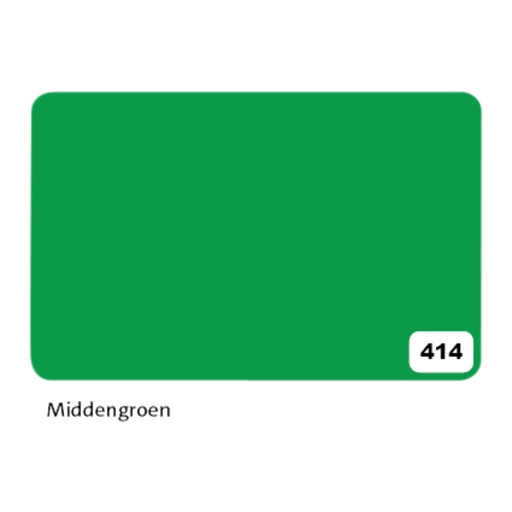 [142144] Etalagekarton Folia 1-zijdig 48x68cm 380gr nr414 middengroen