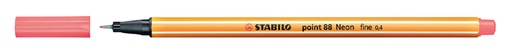 [633112] Fineliner STABILO point 88/040 fijn neon rood
