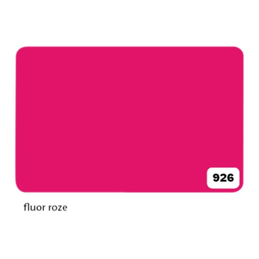 [142159] Etalagekarton Folia 1-zijdig 48x68cm 380gr nr926 fluor roze