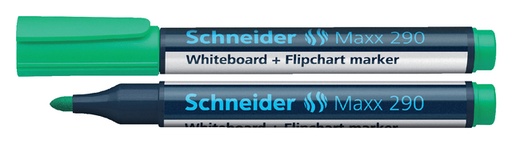 [635144] Whiteboardmarker Schneider Maxx 290 rond 2-3mm groen
