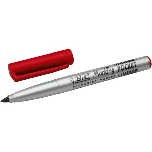 [635652] Viltstift Bic 1445 ecolutions rond fijn rood