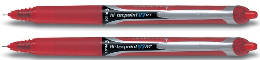 [636312] Rollerpen PILOT Hi-Tecpoint V7 RT medium rood