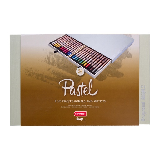 [640024] Kleurpotloden Bruynzeel 8840 Design pastel 24stuks assorti