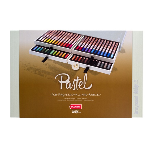 [640027] Kleurpotloden Bruynzeel 8840 Design pastel 48stuks assorti