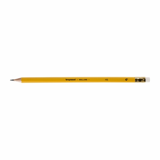 [640285] Potlood Bruynzeel 1705K Burotek HB met gum