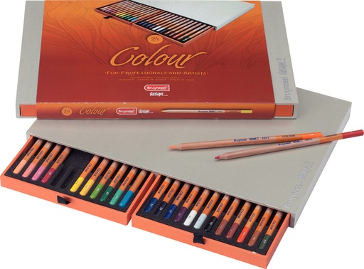 [640446] Kleurpotloden Bruynzeel Colour box 24 stuks assorti