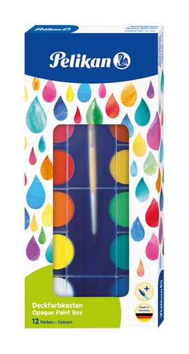 [640610] Waterverfdoos Pelikan 721324 12 napjes