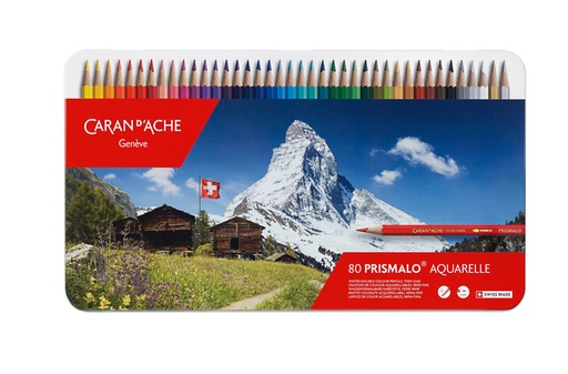 [710513] Kleurpotloden Caran d'Ache Prismalo 80 stuks assorti