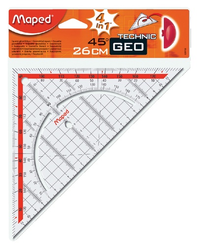 [736028] Geodriehoek Maped Geometric 26cm