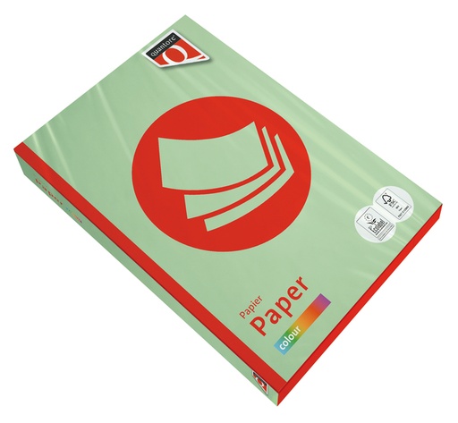 [746014] Kopieerpapier Quantore Colour A4 160gr appelgroen 250 vel