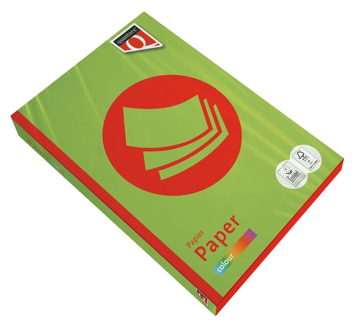 [746044] Kopieerpapier Quantore Colour A4 120gr helgroen 250 vel