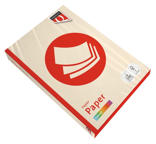 [746054] Kopieerpapier Quantore Colour A4 120gr creme 250 vel