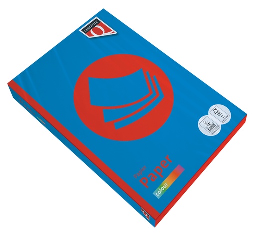 [746063] Kopieerpapier Quantore Colour A4 120gr diepblauw 250 vel