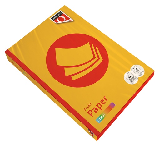 [746065] Kopieerpapier Quantore Colour A4 120gr diepgeel 250 vel