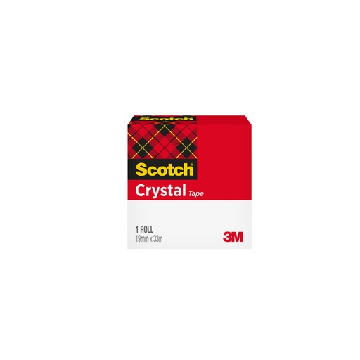 [800342] Plakband Scotch Crystal 600 19mmx33m transparant