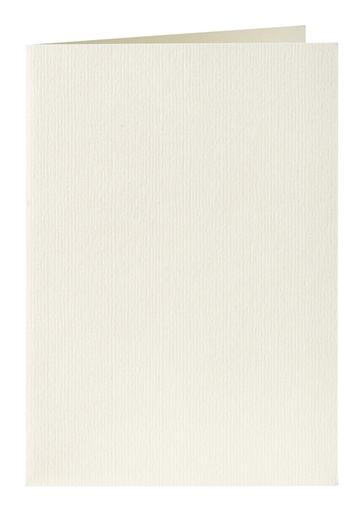 [177051] Correspondentiekaart Papicolor dubbel 105x148mm anjerwit pak à 6 stuks