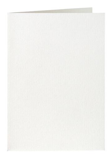 [177059] Correspondentiekaart Papicolor dubbel 105x148mm hagelwit pak à 6 stuks
