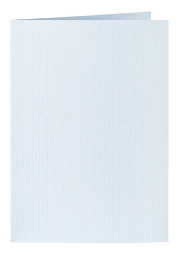 [177062] Correspondentiekaart Papicolor dubbel 105x148mm babyblauw pak à 6 stuks
