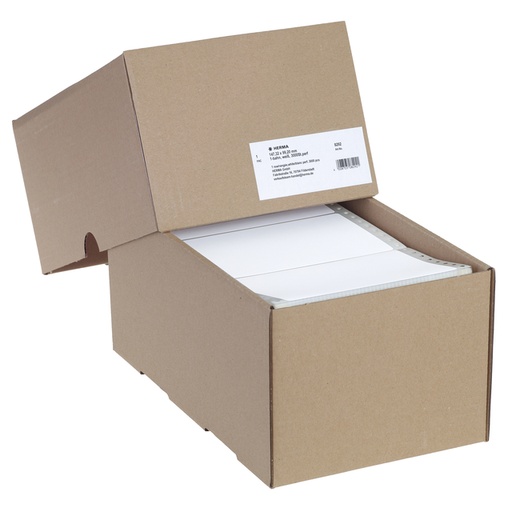[817392] Etiket HERMA 8292 147.3x99.2mm 1-baans wit 3000stuks