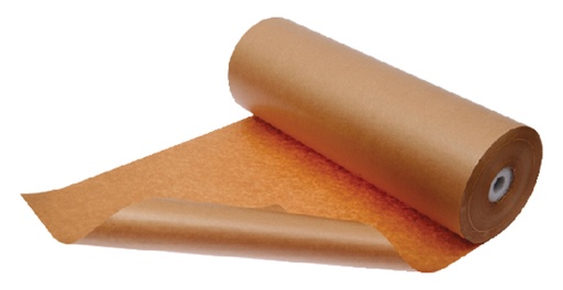 [820110] Inpakpapier Kraft gestreept 70gr 100cm x 100m op rol