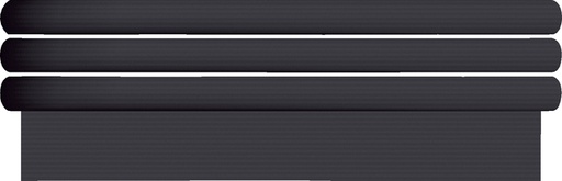 [822122] Kaftpapier Kangaro 500x50cm kraft 60gr zwart set à 3rol